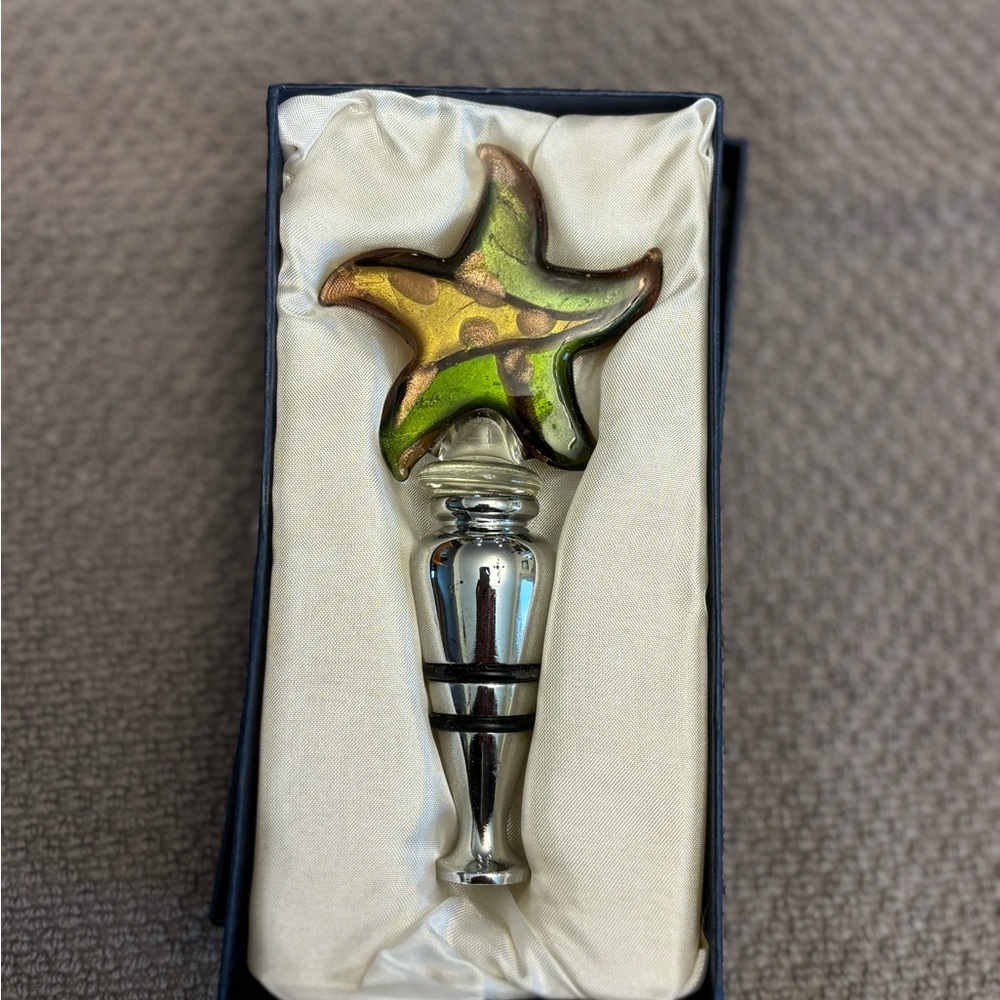 Artistic Starfish Wine Stopper